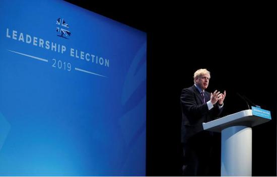 下届英国首相最热门候选人鲍里斯·约翰逊。（图源：路透社）