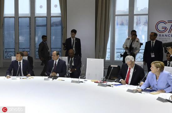 G7气候会议上，特朗普的座位空着 图自IC photo