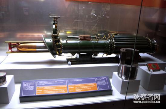 1880年代阿姆斯特公司生产的鱼雷发射管模型（纽卡斯尔博物馆）