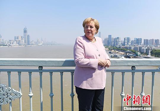 资料图:德国总理默克尔。中新社记者 张璨龙 摄