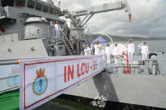 印度国产L-55登陆舰19日正式列装海军(加登里奇造船工程公司网站)