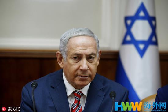 伊朗和以色列经常隔空互呛要从地图上抹掉对方，图为以色列总理内塔尼亚胡。（图：东方IC）