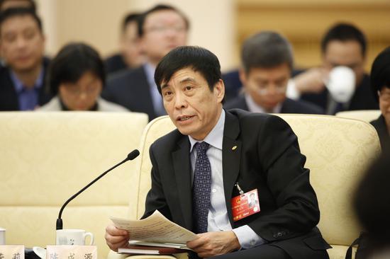 中国足协新任主席陈戌源。