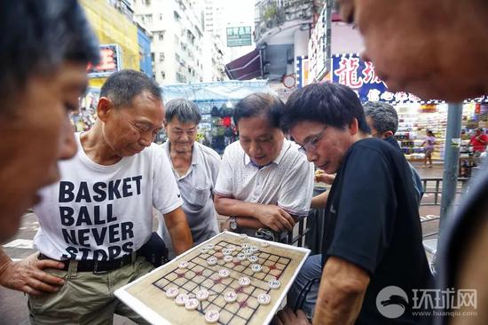 8月20日，中国香港。没有示威，没有暴力，港人生活平静。崔萌 摄