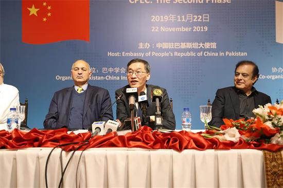 我国驻巴基斯坦大使姚敬。(图自中国驻巴大使馆网站)