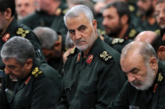 1月3日被美国无人机暗杀的伊朗将领苏莱曼尼 图自：BBC