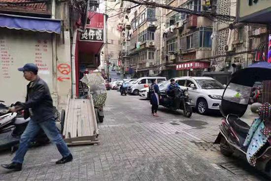当年法子英在九江市浔阳区的家庭住址区域,后来被拆迁开发。澎湃新闻记者 朱远祥 图