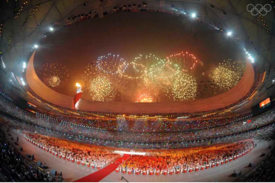 北京2008年奥运会开幕式./国际奥委会官网