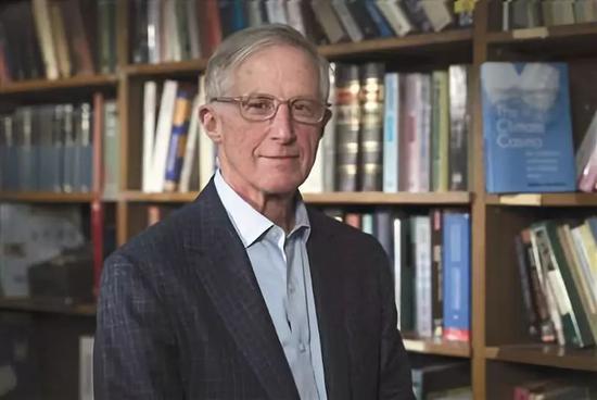 ▲威廉·诺德豪斯(William D.Nordhaus)1941年出生于美国新墨西哥州阿尔伯克基。