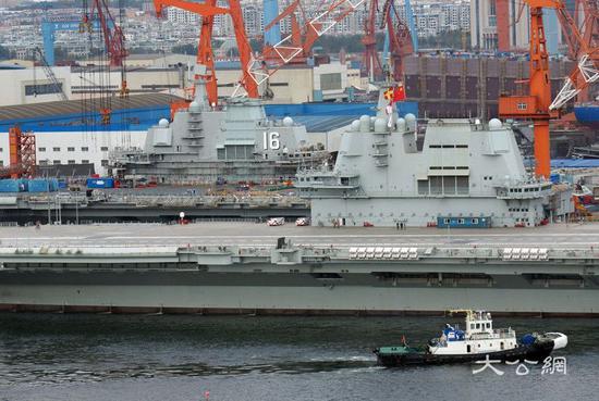 双航母憧憬一下!国产航母开启第3次海试 双航母憧憬一下!国产航母开启第3次海试