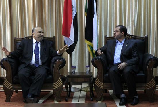 2012年，哈马斯一度得到埃及的直接支持 图源：埃及政府
