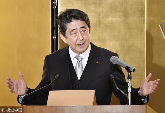 日本首相安倍晋三。（图：视觉中国）