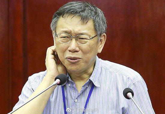 讽蔡英文论述天花乱坠 柯P面对两岸论述同样闪