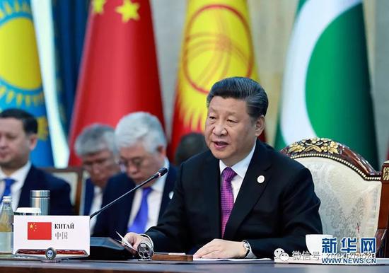 习近平在上合组织成员国元首理事会第十九次会议上发表重要讲话