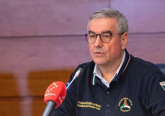 △意大利民事保护部门负责人安杰洛·博雷利（图/安莎社）