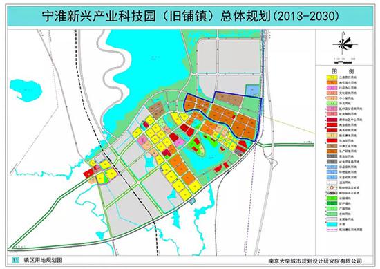 宁淮合作特别区（前身是宁淮新兴产业科技园）所在位置