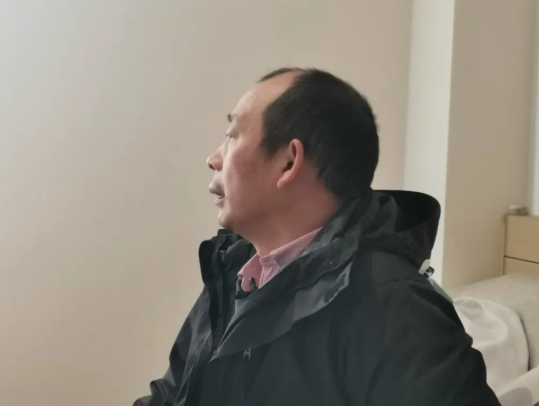 ▲劳荣枝二哥劳声桥。图丨九派信息记者王佳箐 摄