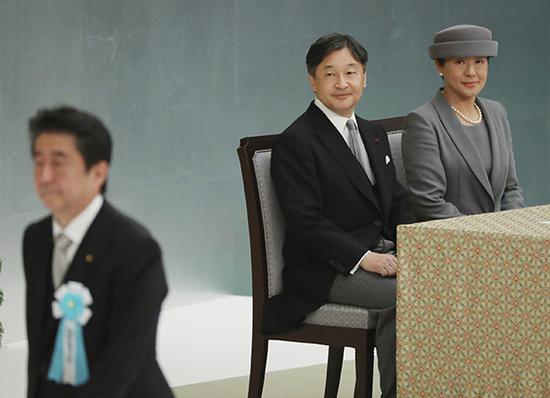 8月15日，日本举行进入令和年代的首次二战终战纪念仪式。日本天皇德仁携皇后出席。IC photo