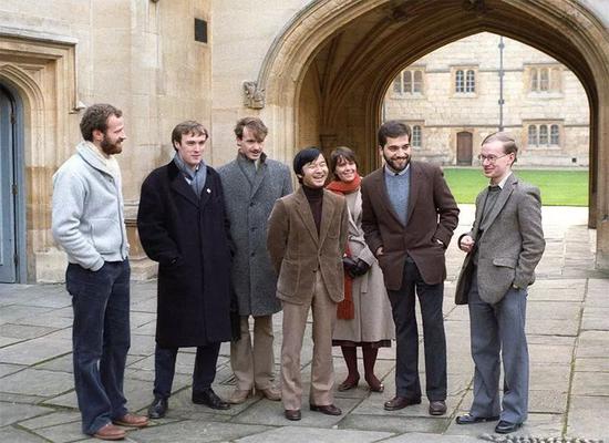1983年，在牛津大学学习的德仁。（图/時事通信社）