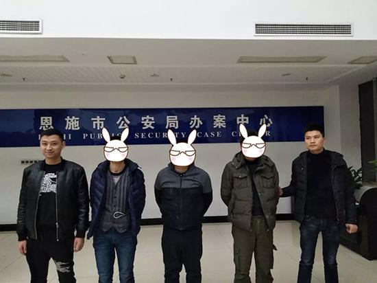 3名嫌疑人已被刑拘 本文图片均来自微信公众号@平安恩施