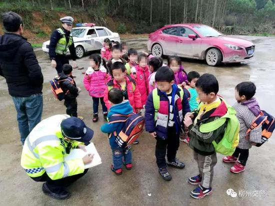 图片来源：柳州市公安局交通警察支队官方微信