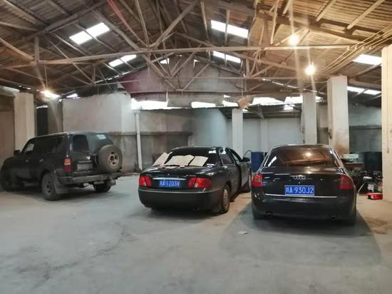 嫌疑人所用的盗油车辆。四川省公安厅提供