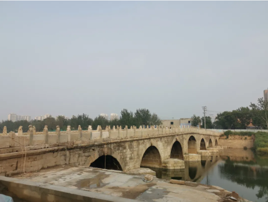  9月15日拍摄的衡水安济桥。本报记者王民摄