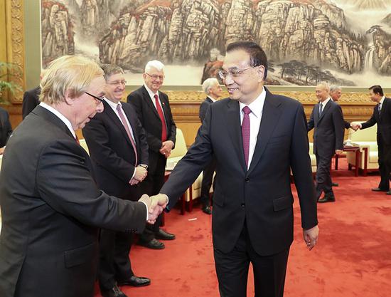 李克强同在华外国专家举行新春座谈会(图)