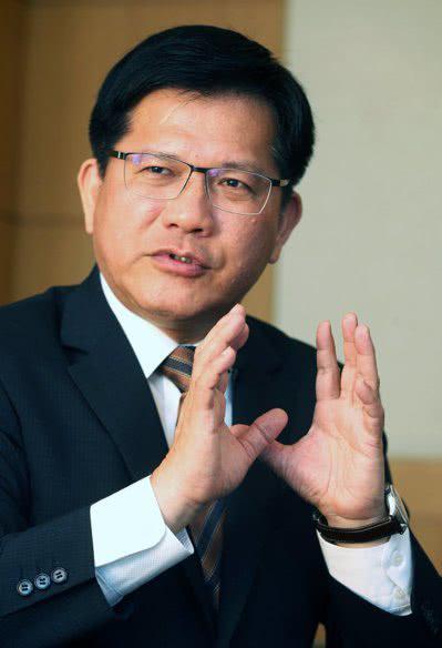台湾“交通部”部长林佳龙/图源：联合报