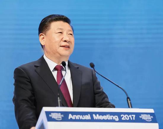 △2017年1月，习近平出席世界经济论坛2017年年会开幕式并发表主旨演讲。
