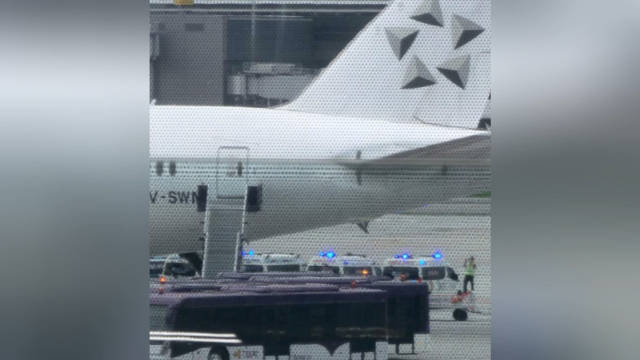 新加坡航空一客机迫降泰国一死多伤