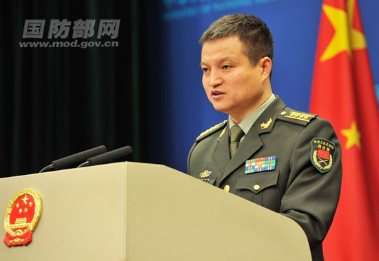 国防部发言人军队改革将组建陆军机关
