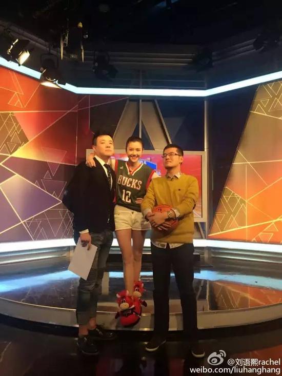 央视女主播刘语熙宣布离开nba最前线