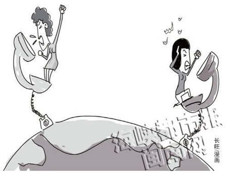 2名女子相隔千里互不认识 因拨错电话对骂半月