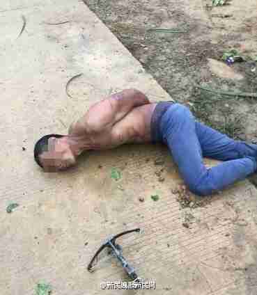 另一名被打的偷狗者