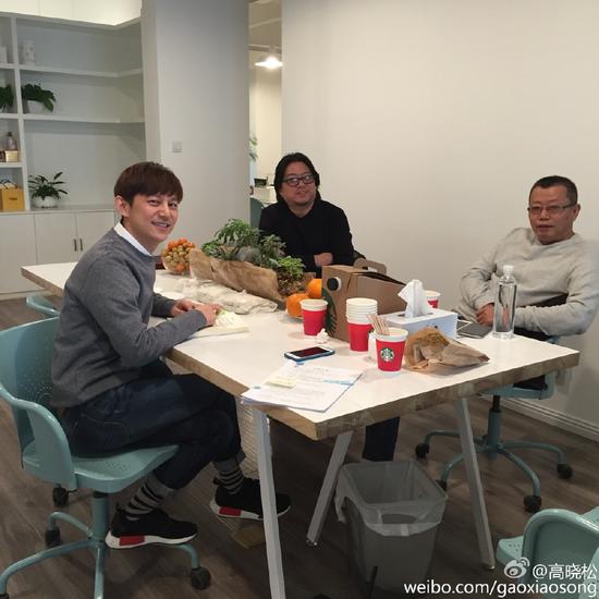 何炅与高晓松、宋柯