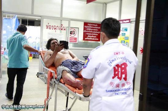 泰国男子与老婆闺蜜出轨被割去生殖器图