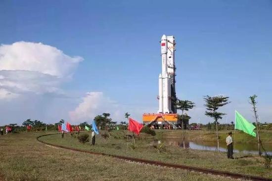  △会拐弯的发射平台