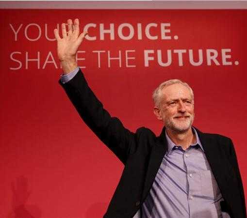 工党领袖科尔宾