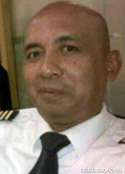 马航MH370客机机长扎哈里