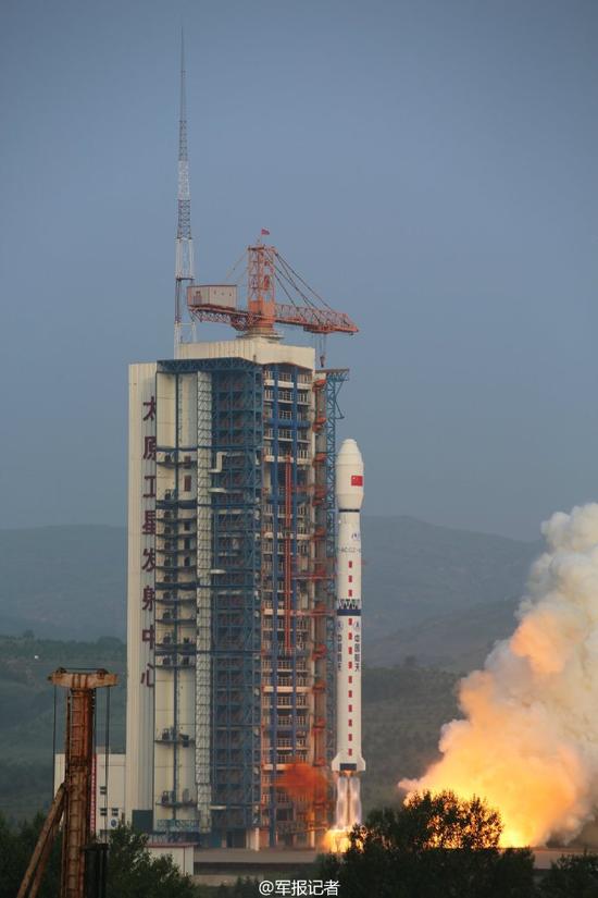 中国成功发射高分三号卫星 分辨率达到1米(图)|高分|卫星_新浪新闻