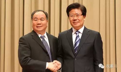 张春贤与前任新疆书记王乐泉