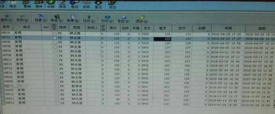 这是领导的开房记录。