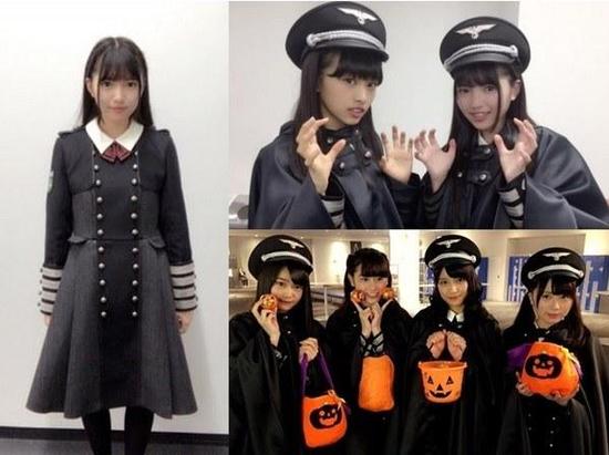 日本偶像团体“榉坂46”的着装被指类似纳粹德国军装