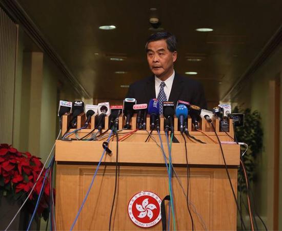 香港特区行政长官梁振英