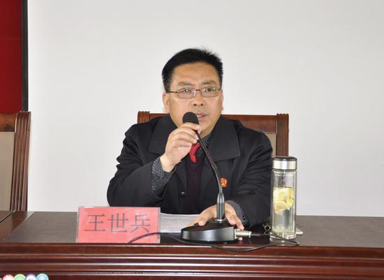 王世兵院长提出2017年泗县法院工作目标:全市争上游,全省争先进,全国