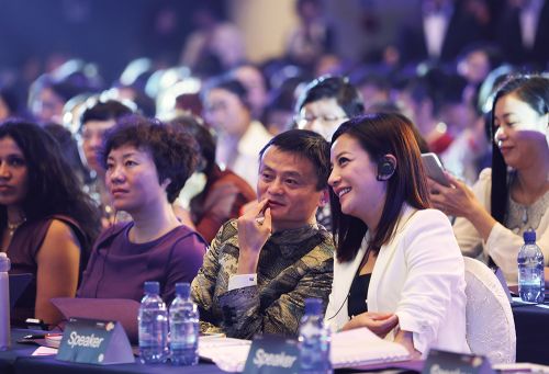 2015年5月20日，杭州，阿里巴巴集团筹办的首届全球女性大会。图/CFP