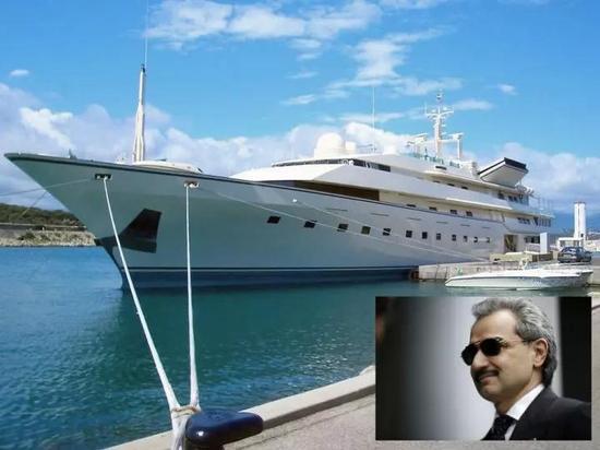 沙特王子阿尔瓦利德每年开销六百万美元的私人游艇