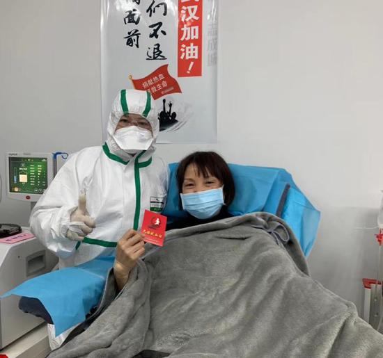 蔡桃英 图片来源:武汉血液中心