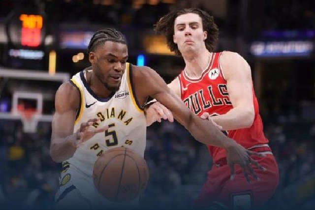 步行者逆转公牛 内姆哈德18+6+9 武切维奇25+9